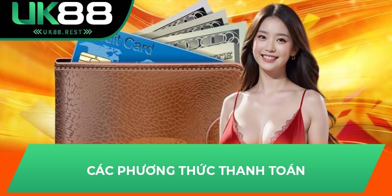 Các phương thức thanh toán