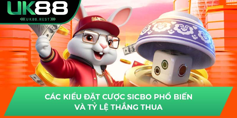 Các kiểu đặt cược Sicbo phổ biến và tỷ lệ thắng thua